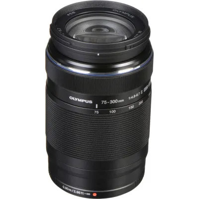 Olympus M.Zuiko Digital ED 75-300mm f/4.8-6.7 II - Super Telephoto Zoom Lens for Micro Four Thirds