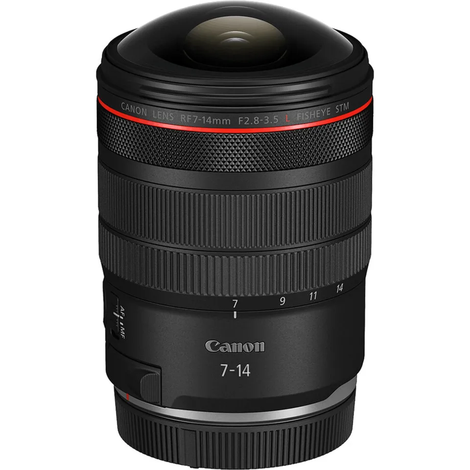 Canon RF 7-14mm f/2.8-3.5 L Fisheye STM - Full Frame Ultra Wide Angle Zoom Lens for Canon RF Mount