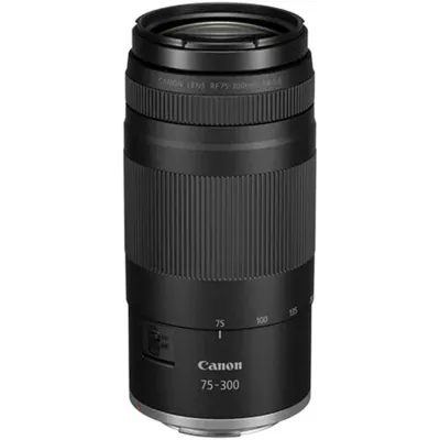 Canon RF 75-300mm f/4-5.6 - Full Frame Telephoto Zoom Lens for Canon RF Mount