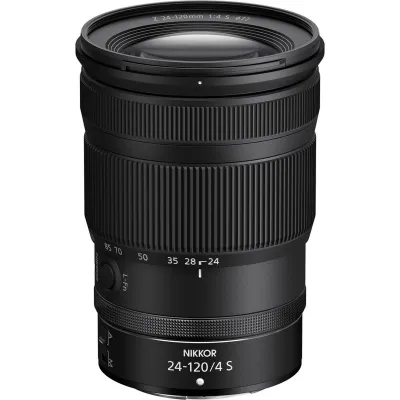 Nikon Nikkor Z 24-120mm f/4 S - Full Frame Standard Zoom Lens for Nikon Z Mount