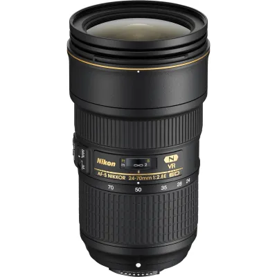Nikon AF-S Nikkor 24-70mm f/2.8E ED VR - Full Frame Standard Zoom Lens for Nikon F Mount