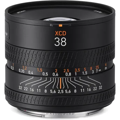 Hasselblad XCD 38mm f/2.5 V - Medium Format Wide Angle Prime Lens for Hasselblad XCD