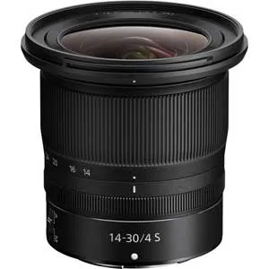 Nikon Nikkor Z 14-30mm f/4 S - Full Frame Ultra Wide Angle Zoom Lens for Nikon Z Mount