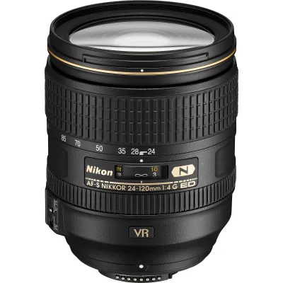 Nikon AF-S Nikkor 24-120mm f/4G ED VR - Full Frame Standard Zoom Lens for Nikon F Mount