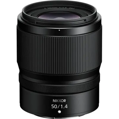 Nikon Nikkor Z 50mm f/1.4 - Full Frame Standard Prime Lens for Nikon Z Mount