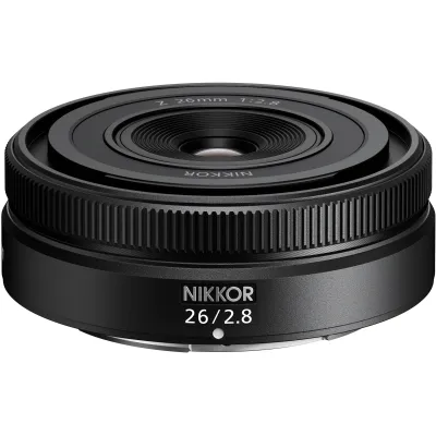 Nikon Nikkor Z 26mm f/2.8 - Full Frame Wide Angle Prime Lens for Nikon Z Mount