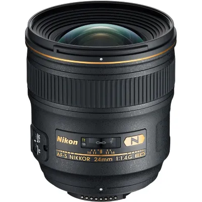 Nikon AF-S Nikkor 24mm f/1.4G ED - Full Frame Wide Angle Prime Lens for Nikon F Mount