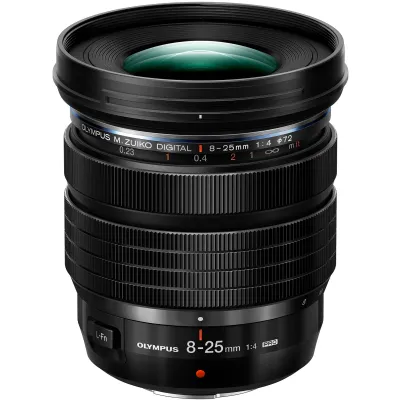 Olympus M.8-25mm F4.0 - Standard Zoom Lens for Micro Four Thirds