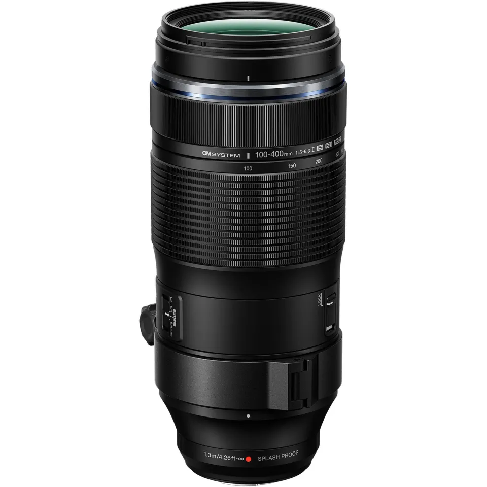 OM Digital Solutions M.Zuiko Digital ED 100-400mm f/5-6.3 IS II - Super Telephoto Zoom Lens for Micro Four Thirds