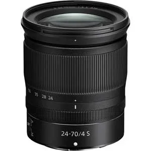 Nikon Nikkor Z 24-70mm f/4 S - Full Frame Standard Zoom Lens for Nikon Z Mount