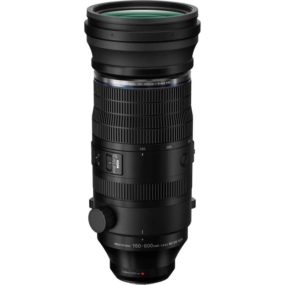 OM Digital Solutions M.Zuiko Digital ED 150-600mm f/5-6.3 IS - Super Telephoto Zoom Lens for Micro Four Thirds
